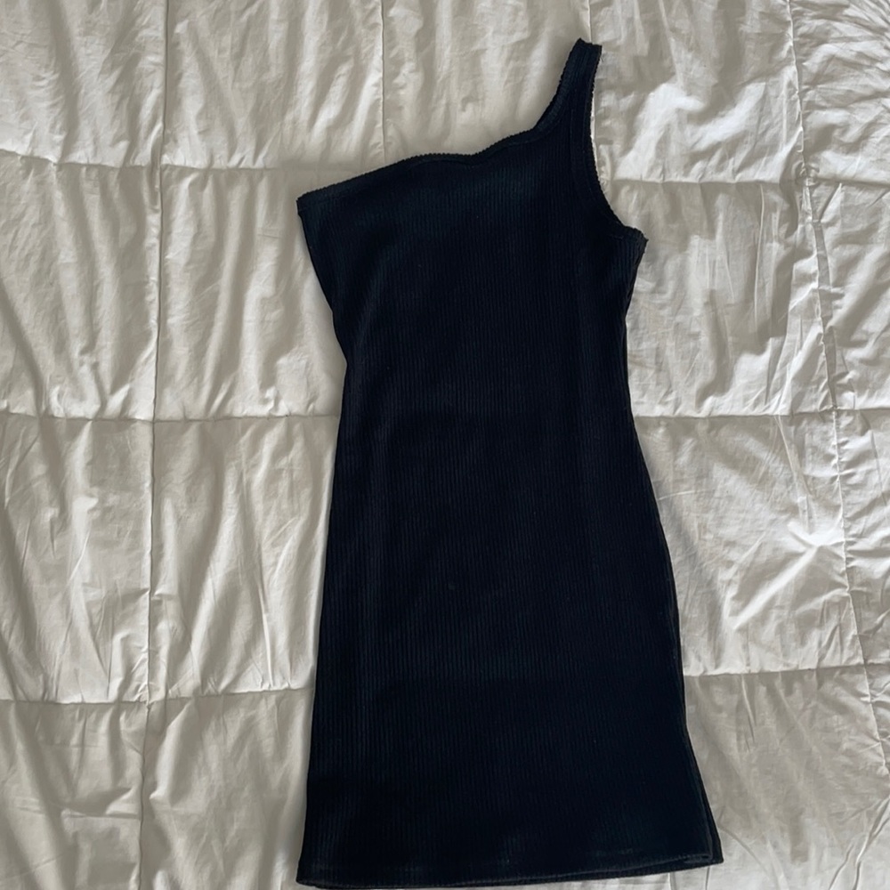 Stella Laguna beach black mini dress